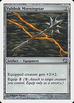 Matte Finish Ninth Edition Vulshok Morningstar ( #315 )