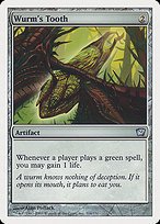 Matte Finish Ninth Edition Wurm's Tooth ( #316 )