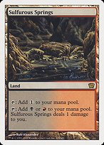 Matte Finish Ninth Edition Sulfurous Springs ( #325 )