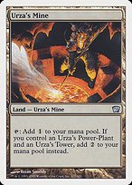 Matte Finish Ninth Edition Urza's Mine ( #327 )