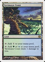 Matte Finish Ninth Edition Yavimaya Coast ( #330 )