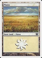 Matte Finish Ninth Edition Plains ( #332 )
