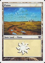 Matte Finish Ninth Edition Plains ( #334 )