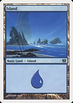 Matte Finish Ninth Edition Island ( #336 )