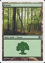 Matte Finish Ninth Edition Forest ( #349 )