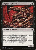 Glossy Finish Masters 25 Phyrexian Ghoul ( #100 )