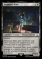 Matte Finish Assassin's Creed Desmond Miles ( #24 )
