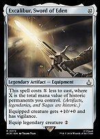 Matte Finish Assassin's Creed Excalibur, Sword of Eden ( #72 )