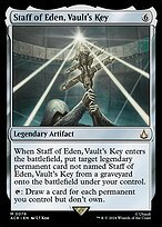Matte Finish Assassin's Creed Staff of Eden, Vault's Key ( #76 )