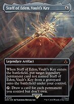 Matte Finish Assassin's Creed Staff of Eden, Vault's Key ( #123 )