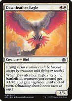 Matte Finish Aether Revolt Dawnfeather Eagle ( #14 Variant)