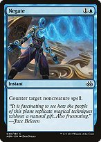 Matte Finish Aether Revolt Negate ( #40 )