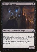 Matte Finish Aether Revolt Alley Strangler ( #52 Variant)