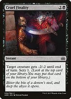 Matte Finish Aether Revolt Cruel Finality ( #54 )