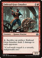 Matte Finish Aether Revolt Embraal Gear-Smasher ( #79 )