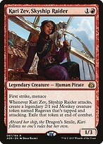 Matte Finish Aether Revolt Kari Zev, Skyship Raider ( #87 )