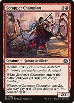 Matte Finish Aether Revolt Scrapper Champion ( #97 )