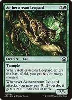 Matte Finish Aether Revolt Aetherstream Leopard ( #103 )
