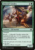 Matte Finish Aether Revolt Lifecraft Cavalry ( #113 )