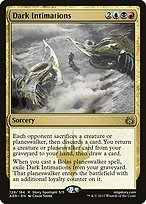 Matte Finish Aether Revolt Dark Intimations ( #128 )