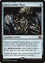 Matte Finish Aether Revolt Gonti's Aether Heart ( #152 )