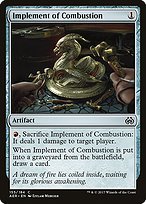 Matte Finish Aether Revolt Implement of Combustion ( #155 )