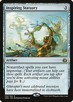 Matte Finish Aether Revolt Inspiring Statuary ( #160 )