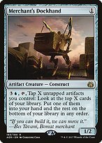 Matte Finish Aether Revolt Merchant's Dockhand ( #163 )