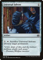 Matte Finish Aether Revolt Universal Solvent ( #178 )