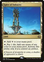 Matte Finish Aether Revolt Spire of Industry ( #184 )