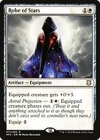 Matte Finish Forgotten Realms Commander Robe of Stars ( #11 )