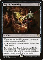 Matte Finish Forgotten Realms Commander Bag of Devouring ( #21 )