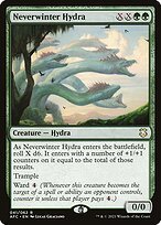 Matte Finish Forgotten Realms Commander Neverwinter Hydra ( #41 )