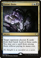 Matte Finish Forgotten Realms Commander Extract Brain ( #46 )