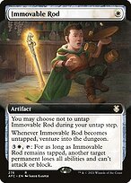 Matte Finish Forgotten Realms Commander Immovable Rod ( #276 )