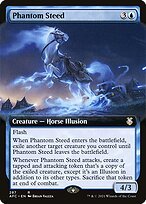 Matte Finish Forgotten Realms Commander Phantom Steed ( #287 )