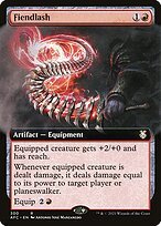 Matte Finish Forgotten Realms Commander Fiendlash ( #300 )
