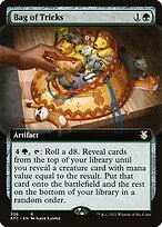 Matte Finish Forgotten Realms Commander Bag of Tricks ( #306 )