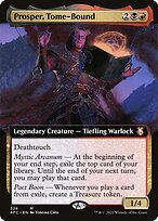 Matte Finish Forgotten Realms Commander Prosper, Tome-Bound ( #324 )