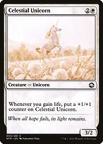 Matte Finish Adventures in the Forgotten Realms Celestial Unicorn ( #5 )
