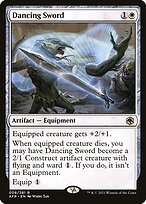 Matte Finish Adventures in the Forgotten Realms Dancing Sword ( #8 )