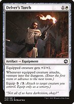 Matte Finish Adventures in the Forgotten Realms Delver's Torch ( #10 )