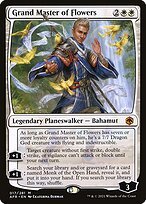Matte Finish Adventures in the Forgotten Realms Grand Master of Flowers ( #17 )