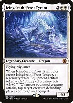 Matte Finish Adventures in the Forgotten Realms Icingdeath, Frost Tyrant ( #20 )