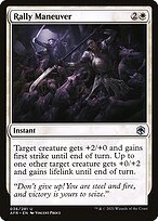 Matte Finish Adventures in the Forgotten Realms Rally Maneuver ( #36 )