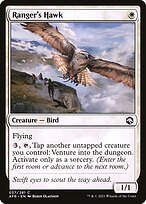 Matte Finish Adventures in the Forgotten Realms Ranger's Hawk ( #37 )