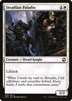 Matte Finish Adventures in the Forgotten Realms Steadfast Paladin ( #38 )