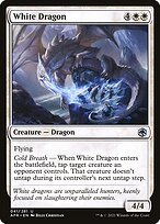 Matte Finish Adventures in the Forgotten Realms White Dragon ( #41 )