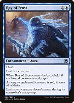 Matte Finish Adventures in the Forgotten Realms Ray of Frost ( #68 )