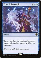Matte Finish Adventures in the Forgotten Realms True Polymorph ( #80 )